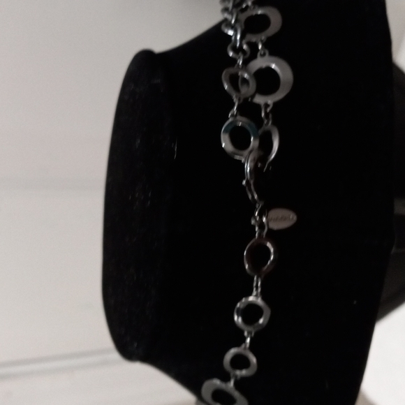Chico's  Pewter Toned Neckless, long enough to double & be worn as a belt - Picture 4 of 5